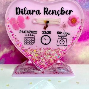 Custom pregnancy keepsake